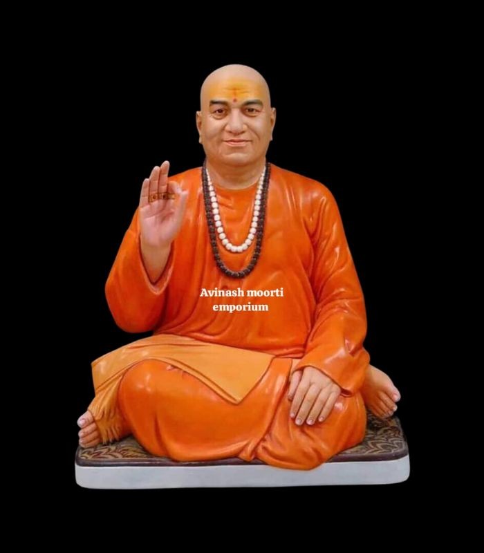 Marble Swami Ji Statue
