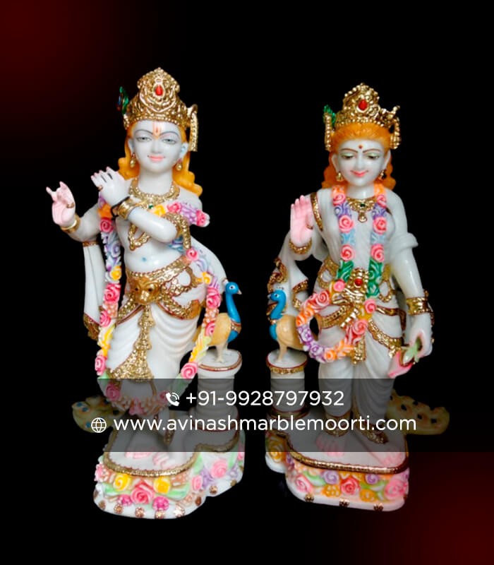 God Radha Krishna Moorti