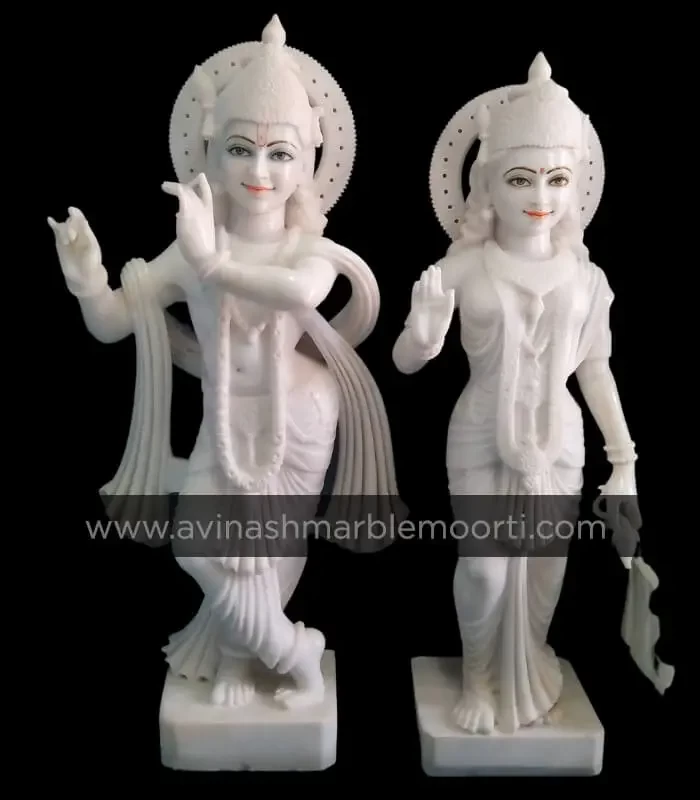 God Radha Krishna Statue