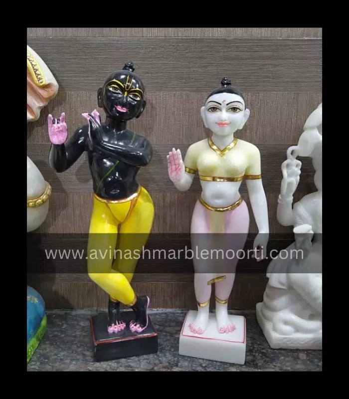Marble Iskcon Radha Krishna