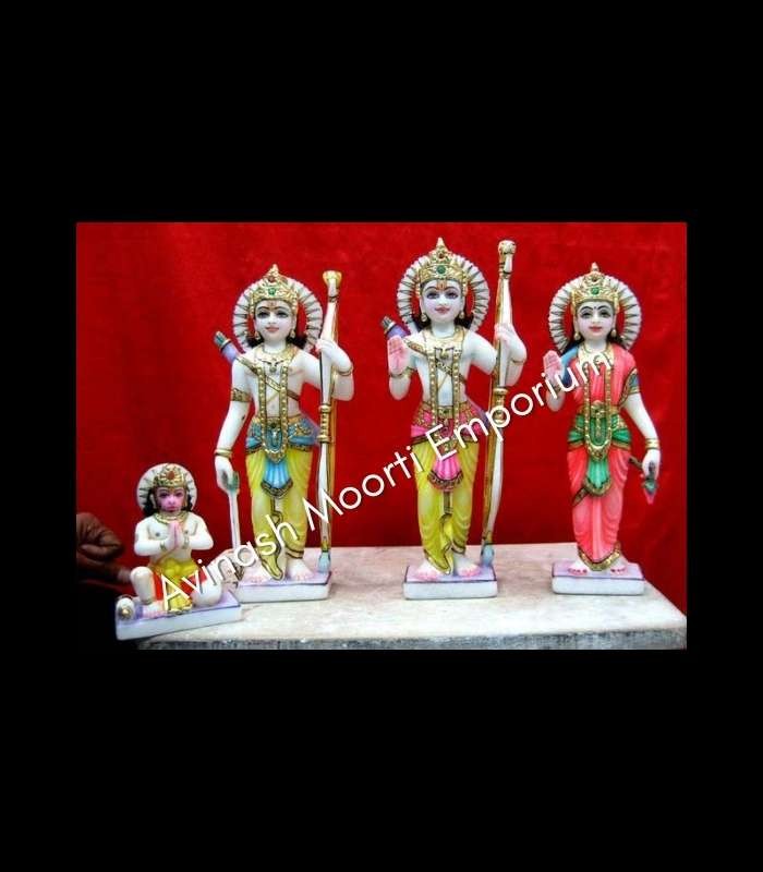 Marble Ram Darbar Murti