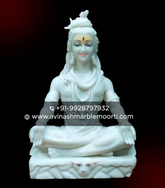 Marble Mahadev Ji Statue