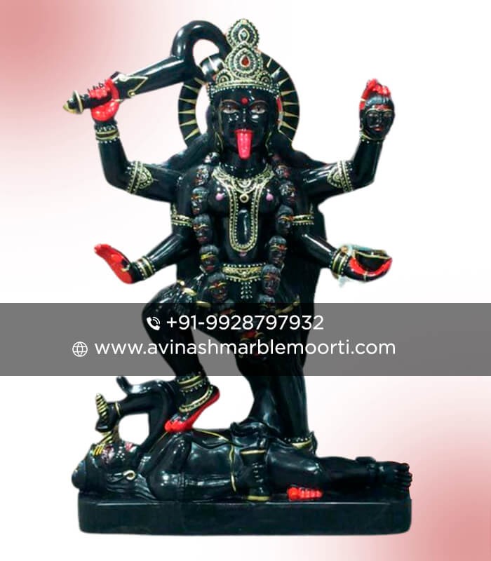 Maa Kali Marble Statue