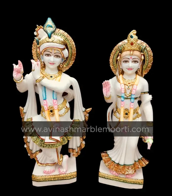 Jugal Jodi Marble Statue