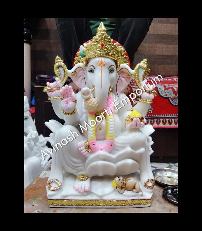 Marble Ganesha Moorti
