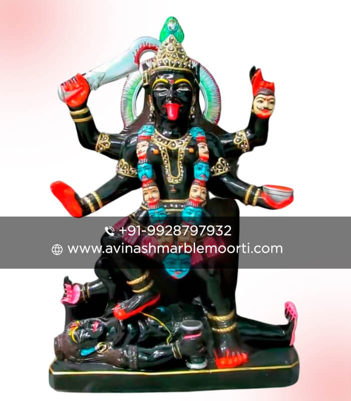 Devi Kali Marble Statue