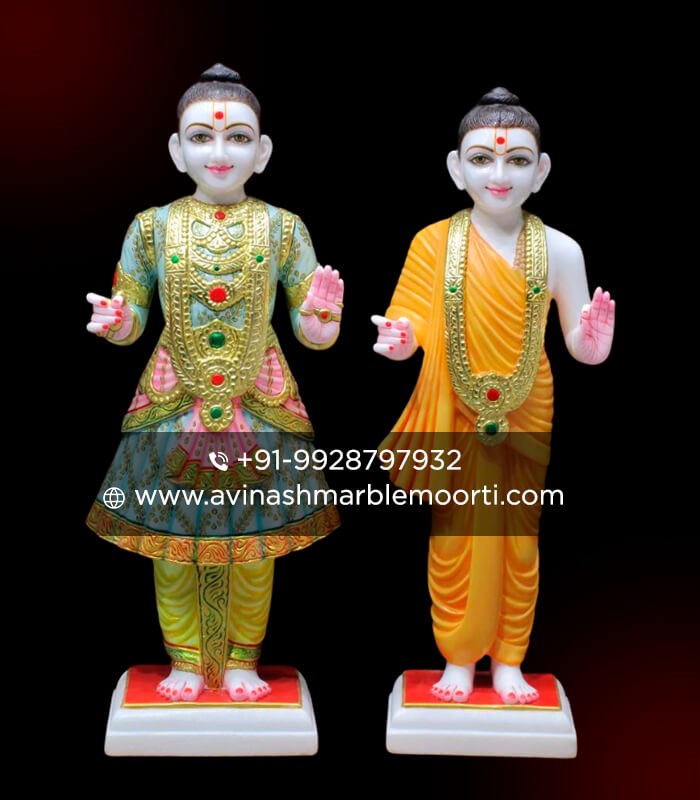 Marble Swami Narayan Statue