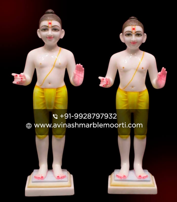 God Swaminarayan Marble Statue
