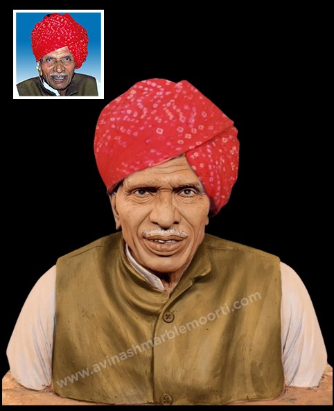 Marble Bust Of A Man