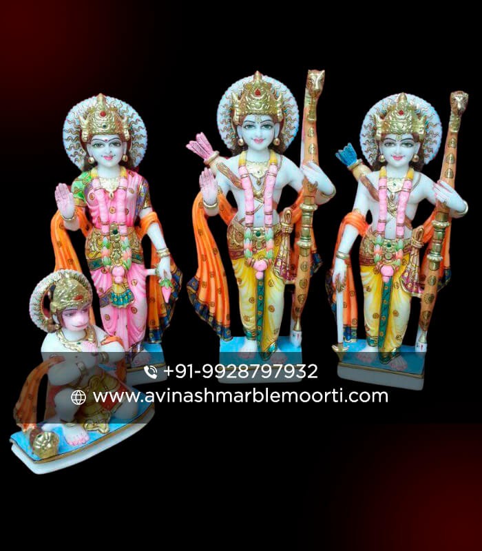 Marble Statue Of Ram Darbar