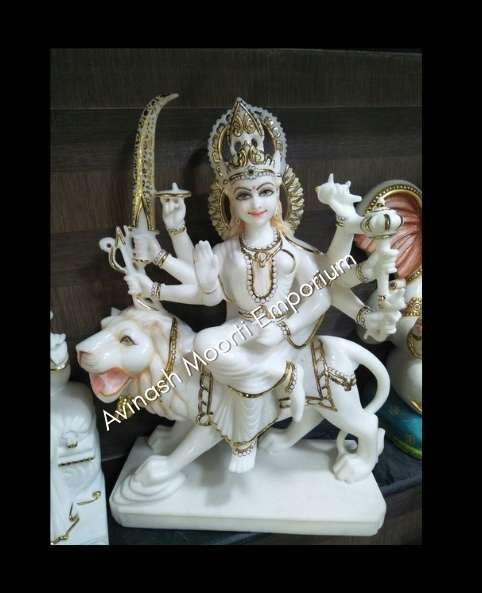 Marble Durga Maa Idol